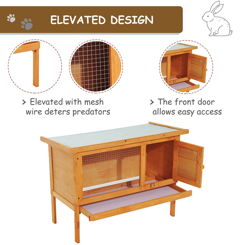 Pawhut  Rabbit Hutch