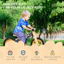 HOMCOM Kids Balance Bike 12inch - Black