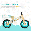 Kids Balance Bike 12inch - White