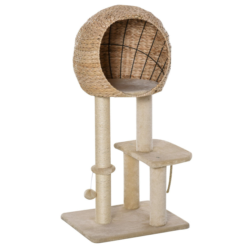 PawHut Cat Tree Cat Tower Activity Centre