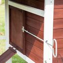 PawHut 207cm Wooden Chicken Coop Hen House