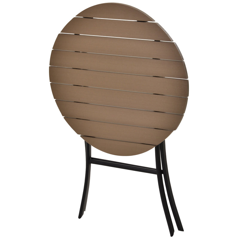 Outsunny Garden Bistro  Set- Black & Brown