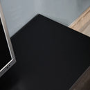 HOMCOM TV Stand High Gloss with LEDs 160cm - Black