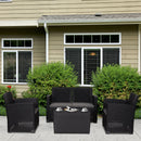 Resin Rattan Sofa Set