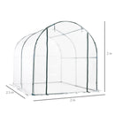 Outsunny Walk in Transparent Greenhouse