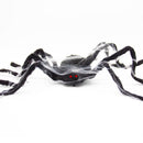 Halloween Animated Walking Spider in Web 80cm