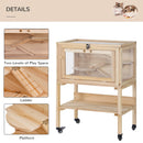 4 Wheeled Hamster Cage