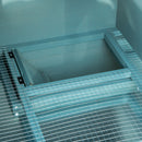 Pawhut Rabbit Hutch Green