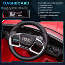 HOMCOM Kids Electric Ride On Car Audi E-Tron 12v - Red