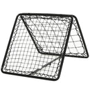 HOMCOM PE Mesh Double-Sided Outdoor Rebounder Net Black