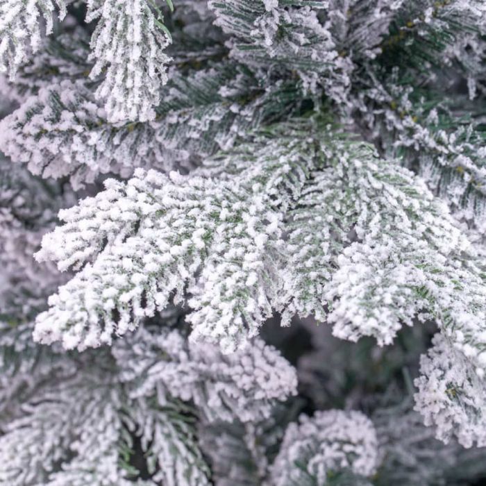 Christmas Workshop Classic Deluxe Snowy Christmas Tree 6ft Green