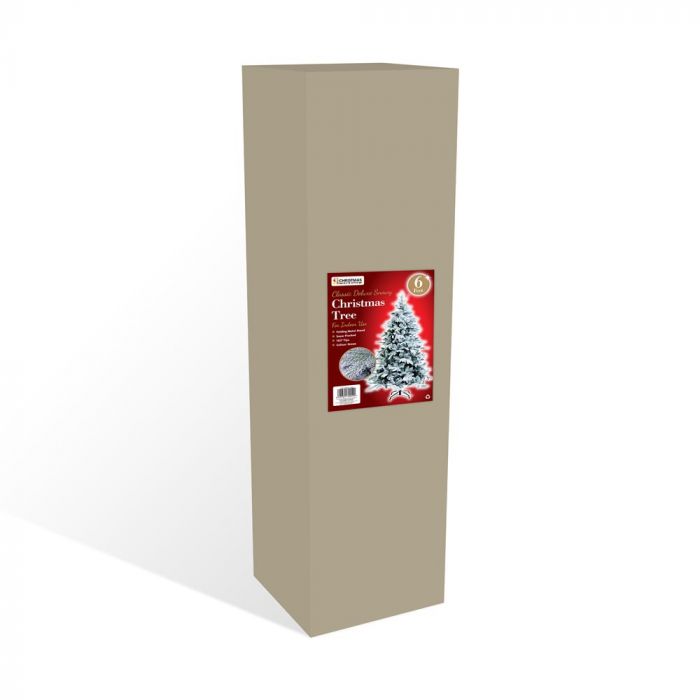 Christmas Workshop Classic Deluxe Snowy Christmas Tree 6ft Green