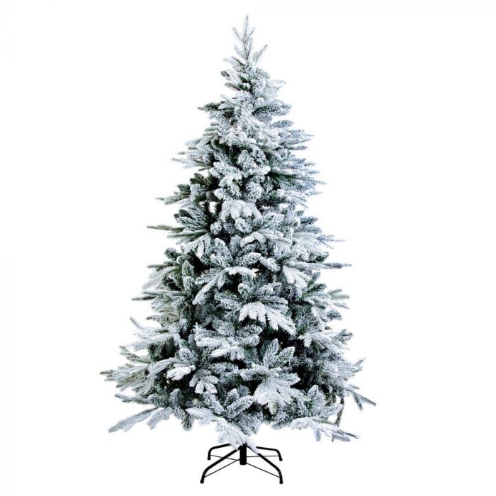 Christmas Workshop Classic Deluxe Snowy Christmas Tree 6ft Green