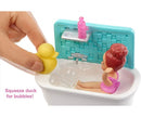 Barbie Babysitter Bath Fun Playset