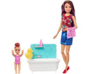 Barbie Babysitter Bath Fun Playset