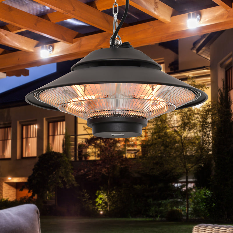 Outsunny 1500W Electric Patio Heater Hanging Heater