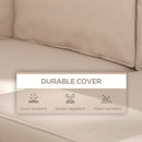 Outsunny Replacement Cushions for Outdoor Furniture Garden Seat Cushion Pad