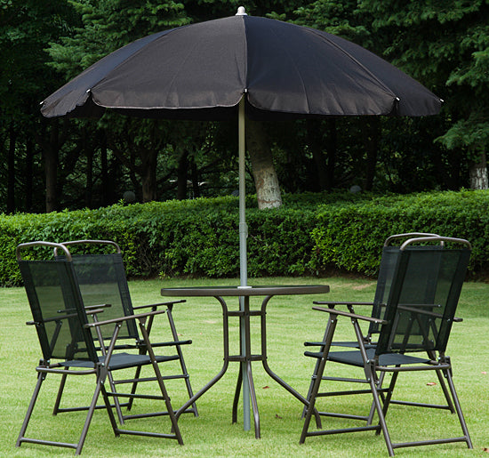 Outsunny 6 Piece Patio Dining Set