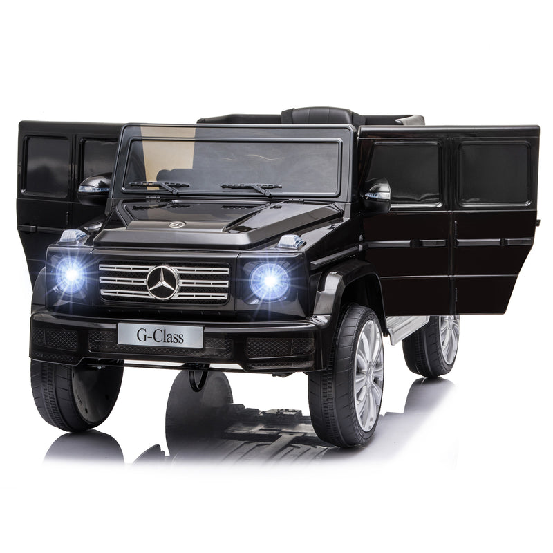 HOMCOM Kids Electric Ride on Mercedes Benz G500 12v - Black