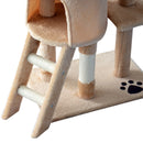 Pawhut 131cm Cat Tree with Hammock