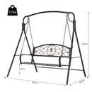 Outsunny  Swing Bench - Antique Bronze