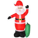HOMCOM Christmas Inflatable Santa Claus 2.4m