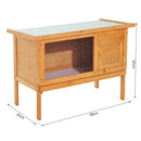 Pawhut Outdoor Rabbit Hutch