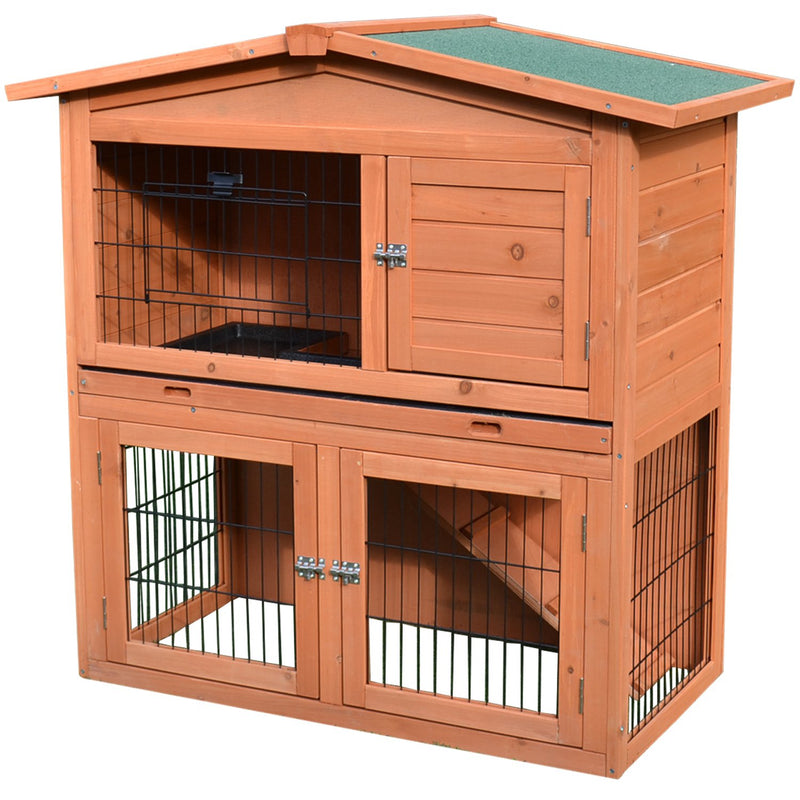 Pawhut Rabbit Hutch