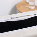 HOMCOM Folding Bed with Mattress & Wheels, Adjustable Backrest Guest, White