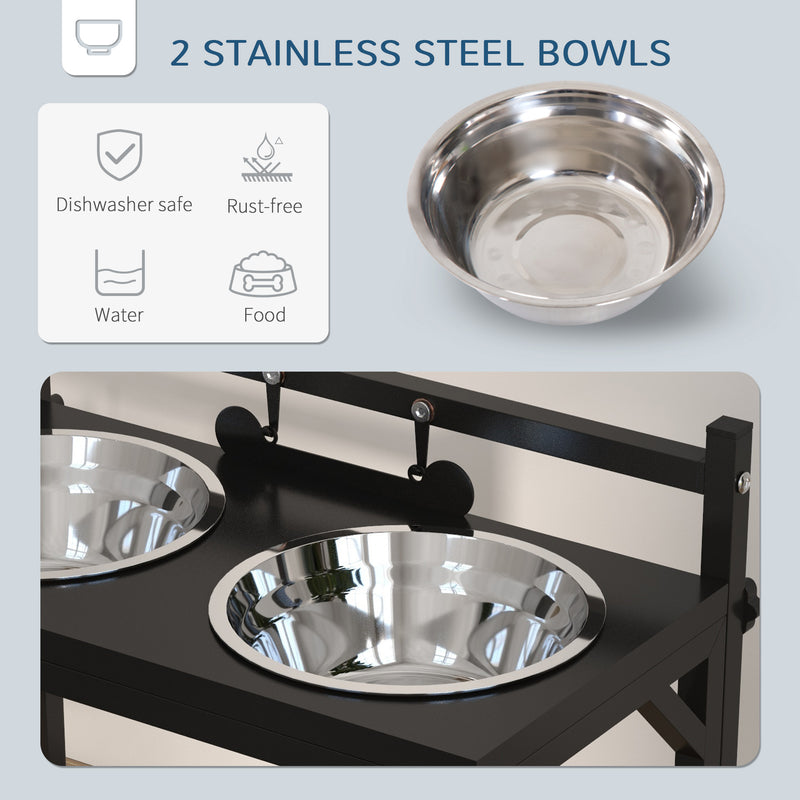 Raised dog water bowl sale