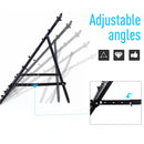 Black Football Rebounder Net