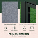 Outsunny Outdoor Sectional Sofa Set 6 piece