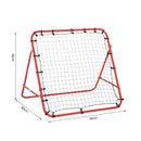 Red Baseball Rebounder Net