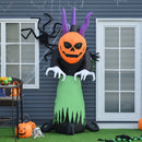 Halloween Inflatable Ghost Pumpkin 2.4m