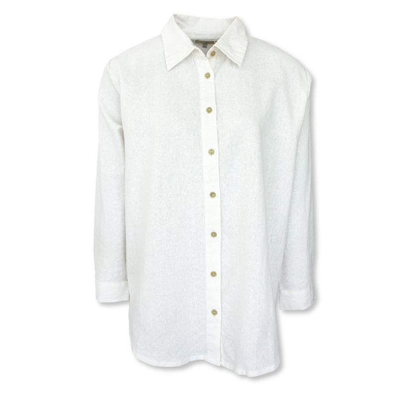Charlotte West Oversized Linen Shirt