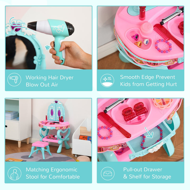 Kids Dressing Table Playset