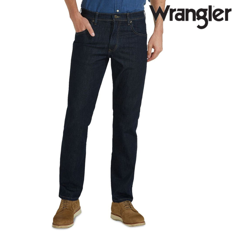 Wrangler Durable Non Denim Classic Fit Jeans in Rinsewash