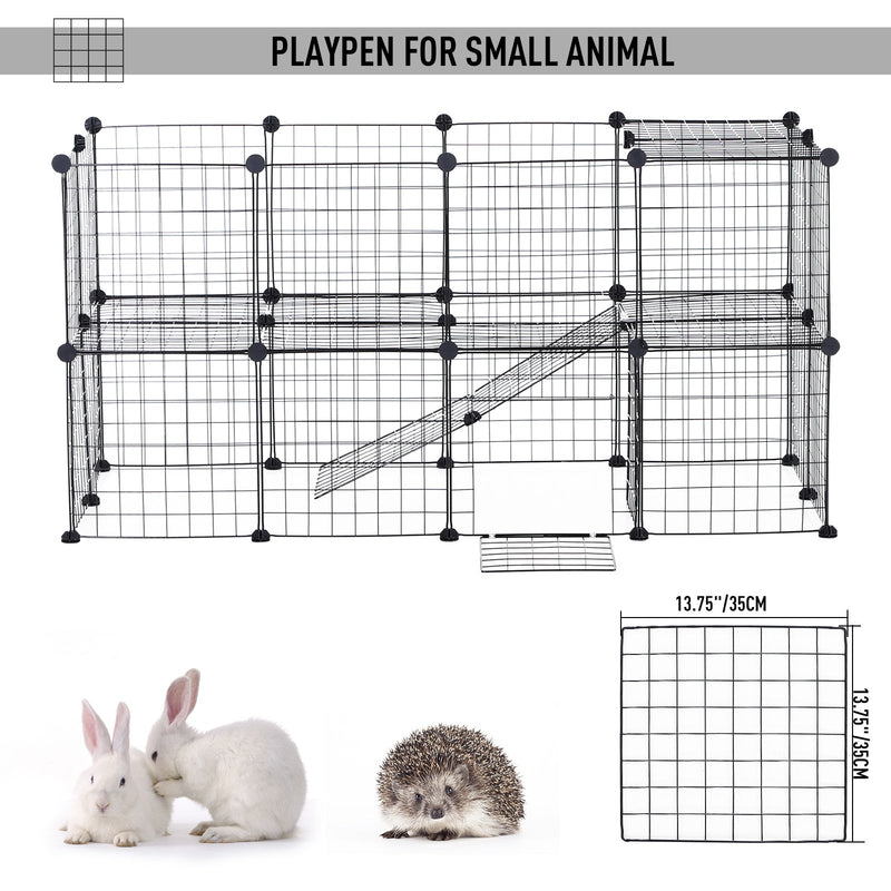 PawHut Small Animal Playpen