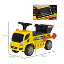 Kids Ride on Car Truck with Tipping Bucket - Yellow