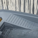 PawHut Turtle Tank for Turtles, Terrapin, Small Reptiles - White