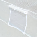 Outsunny 6x3x2m Greenhouse Replacement Cover ONLY for Tunnel Greenhouse White