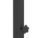 Outsunny 3(m)Garden Parasol Patio Umbrella w/ Hydraulic Mechanism Dual Top Grey