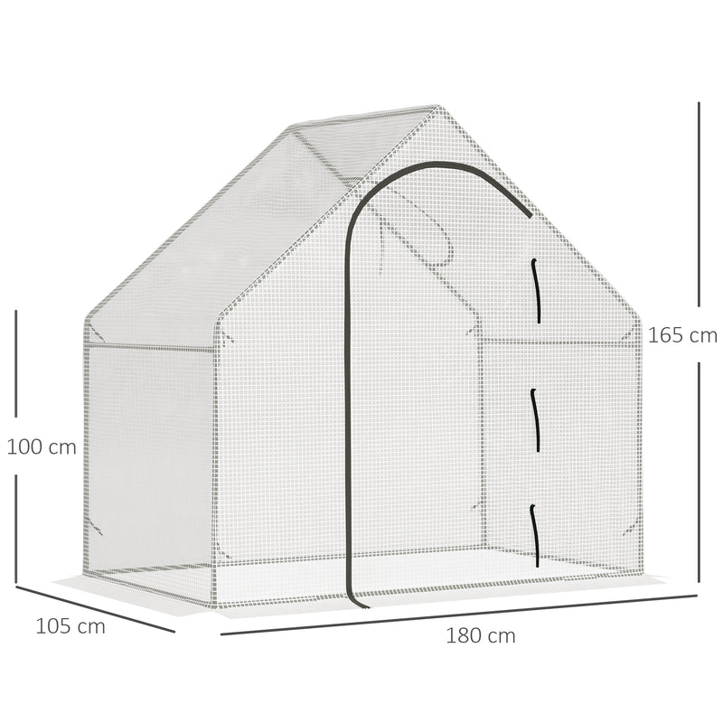 Outsunny Walk-In Portable Greenhouse