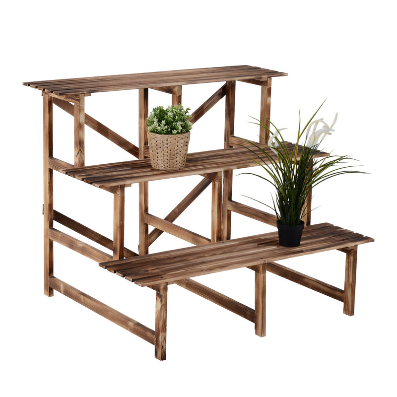 Outsunny Flower Stand 3 Tier