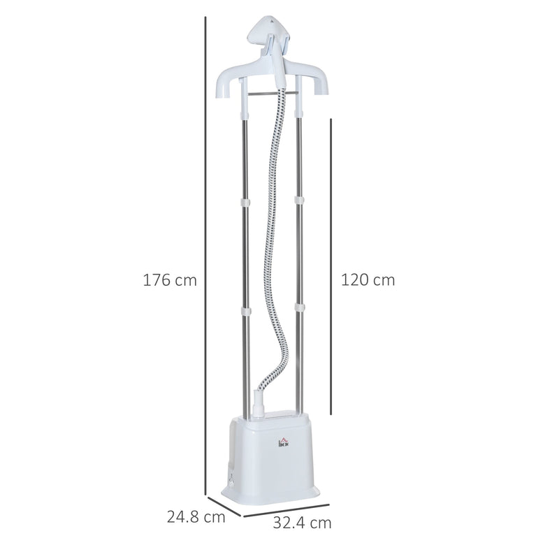 HOMCOM Garment Steamer- white