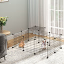 Pawhut Two Door Small Animal Cage