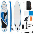 Outsunny 10Ft Inflatable Non-Slip Paddle Stand Up Board w/ Adjustable Paddle