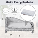 Rattan Pet Sofa