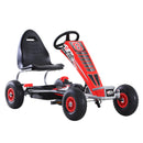 Kids Pedal Go Kart - Red & Black
