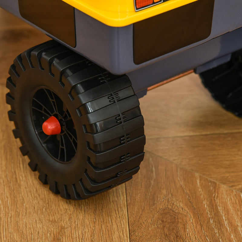 Kids Ride on Excavator Differ - Yellow